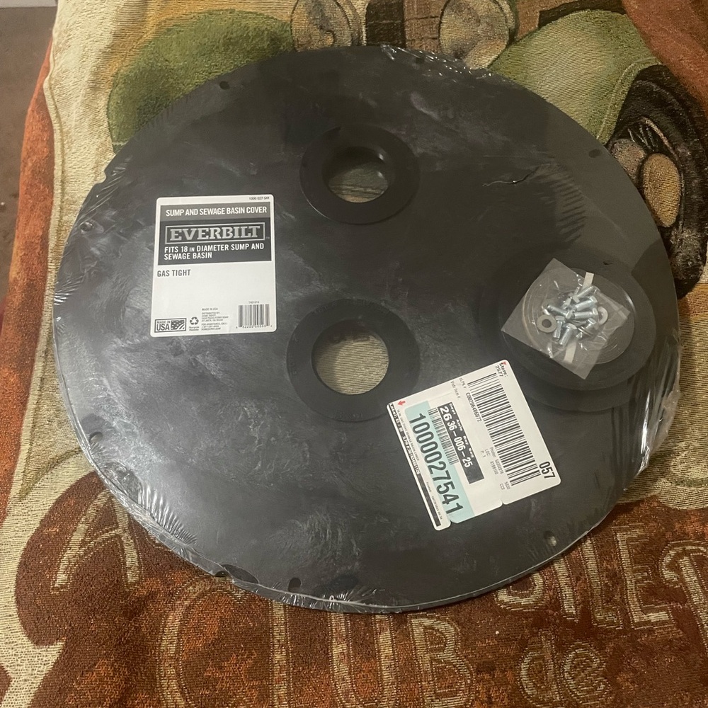 Everbilt THD1018 Basin Cover 18” for Sump & Sewage Basins  SF2000E NEW
